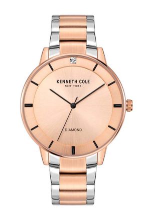 Kenneth Cole KC50857001B Mens Classic Dress Watch - Rose Gold - One Size