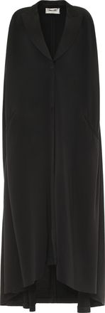 Alberta Ferretti Silk Cape