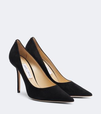Jimmy Choo London Love 100 suede pumps