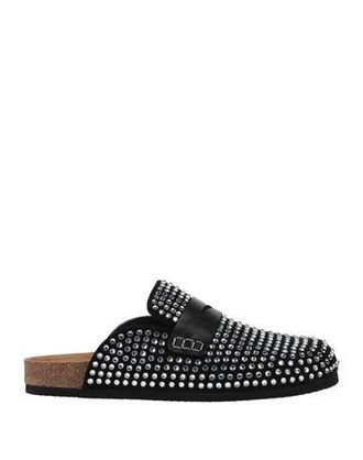 サンダル・ミュール Jw Anderson  Slippers and Clogs Women Leather Black JW ANDERSON | Black Women's Mules And Clogs | YOOX
