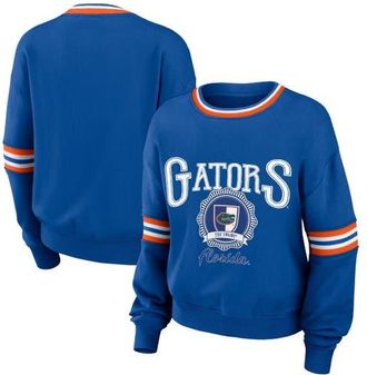 WEAR by Erin Andrews Womens WEAR by Erin Andrews Royal Florida Gators Vintage Pullover Sweatshirt at Nordstrom, Size Xx-Large