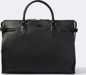 Valentino Garavani VLogo leather briefcase
