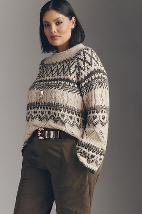 Sanctuary Plus Fairisle Sweater