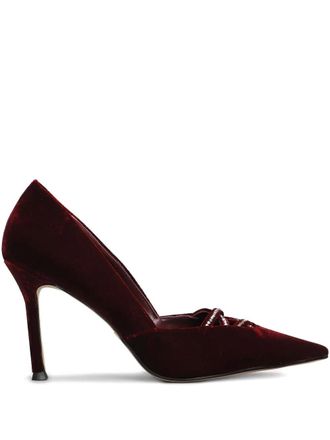 Lola Cruz Pumps Daurel 95mm - Rosso