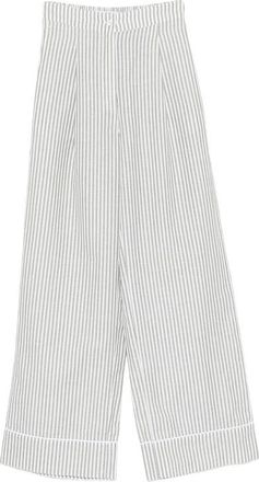 Riviera & Bar Striped-pattern Pants