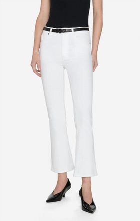 Frame Denim The Reboot Crop Jean In White