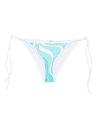 Pucci low-rise bikini bottoms - Blu