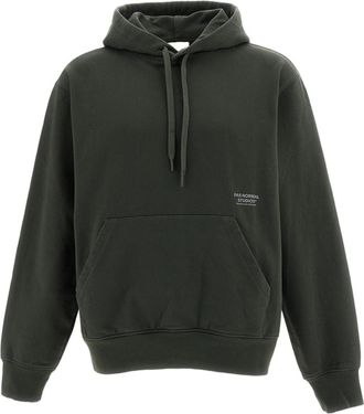 Pas Normal Studios Green Off-Race Heavy Cotton Hoodie