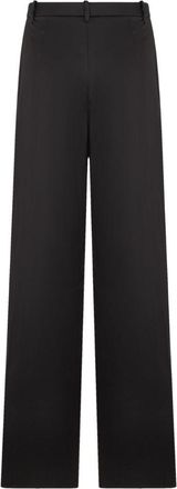 Emporio Armani Twill Trousers - Black