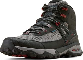 Ariat Mens Traverse Mid Waterproof Hiking Boots in Black Grey, D Medium Width, Size 10.5, by Ariat