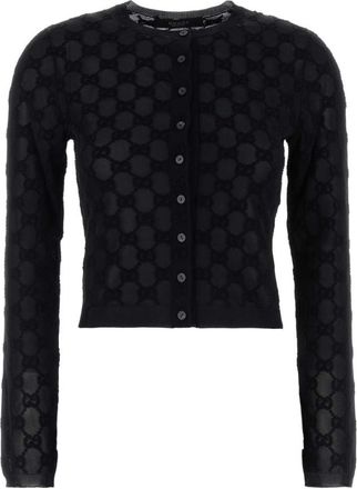 Gucci Black Logo Round Neck Sweater