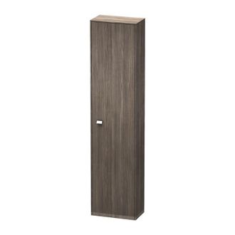 Duravit Gabinete Alto Duravit Brioso 177,0x42,0x24,0 Cm, 1 Puerta, Bisagra Derecha, 1 Estante De Madera, 3 Estantes De Vidrio, Color (frente/cuerpo): Decoraci