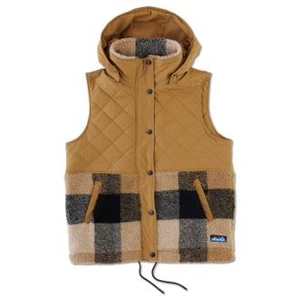 Kavu Womens Luna Peak Vest In Hilltop Plaid
