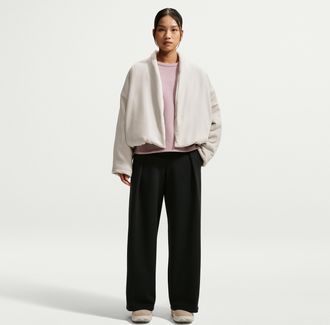 Nike Womens 24.7 ImpossiblySoft Dri-FIT High-Waisted Wide-Leg Pants in Black | IZ5713-010