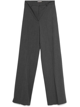 Blanca Vita palazzo trousers - women - Acetate/Wool/Viscose/Polyester - 46 - Grey