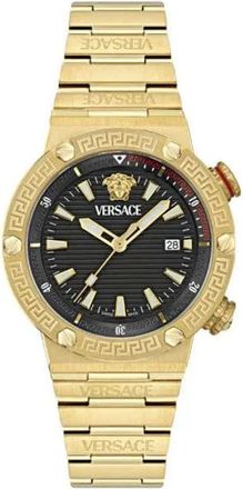 Versace Horloges - Heren - Horloges - Geel - ONE Size - Accessoires