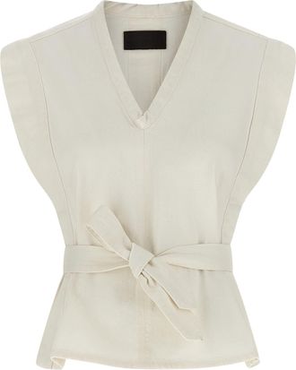 Christophe Lemaire Cotton Sleeveless Womens Jacket