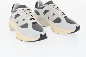 New Balance Suede and Fabric Low-Top Sneakers with Contrasting Monogram size 44,5