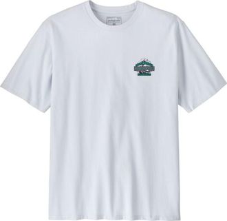 Patagonia Great Waves Responsibili-Tee T-Shirt f&uuml;r Herren | grau/wei&szlig;