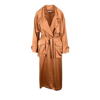 Weili Zheng Mujer, Abrigos, Naranja, Talla: S