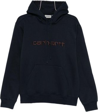 Carhartt Work in Progress Logo Cotton Hoodie