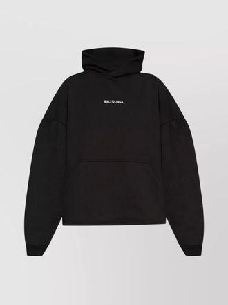 BALENCIAGA バレンシアガ パーカー 黒 L 2008824N0196 関税・送料込 BALENCIAGA Black cotton oversize パーカー