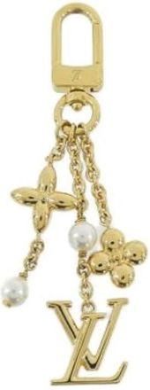 Louis Vuitton Pre-owned Handbag Charm - Dames - Vintage Accessoires - Geel - ONE Size - Vintage