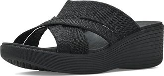 Skechers Parallel Lite - Perfect Tones Womens Wedge Shoes Black/Black : 5.5 B - Medium, Synthetic