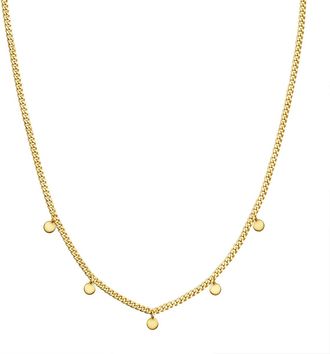Glanzst&uuml;cke M&uuml;nchen Womens Sterling Silver Necklace - Gold - One Size