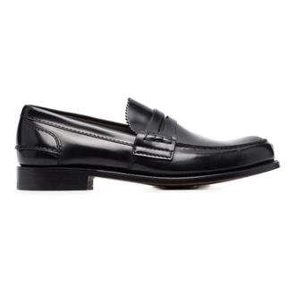 Churchs Klassieke Bookbinder Loafers - Heren - Schoenen - Zwart - Maat: 39 EU Leer