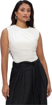 Rosemunde Dames, Tops, Wit, Maat: 2XL Poliester