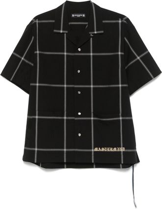 Mastermind Japan Windowpane Shirt - Mens - Cotton