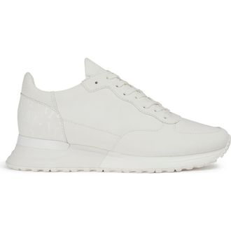 Mallet Footwear Popham Tumbled Sneakers in Triple White at Nordstrom, Size 11