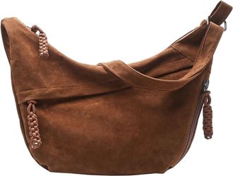 Generic Bags For Women Pure Color Big Capacity Shoulder Bag Winter Ladies Handbags(Coffee)