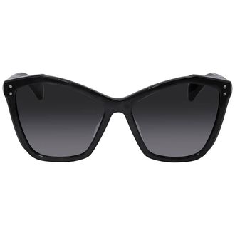 Rag & Bone Rag And Bone Grey Gradient Geometric Ladies Sunglasses RNB 1045/G/S 06FQ/9O 57