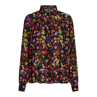 King Louie Overhemden, Dames, Veelkleurig, XL, Leila Blouse Maven