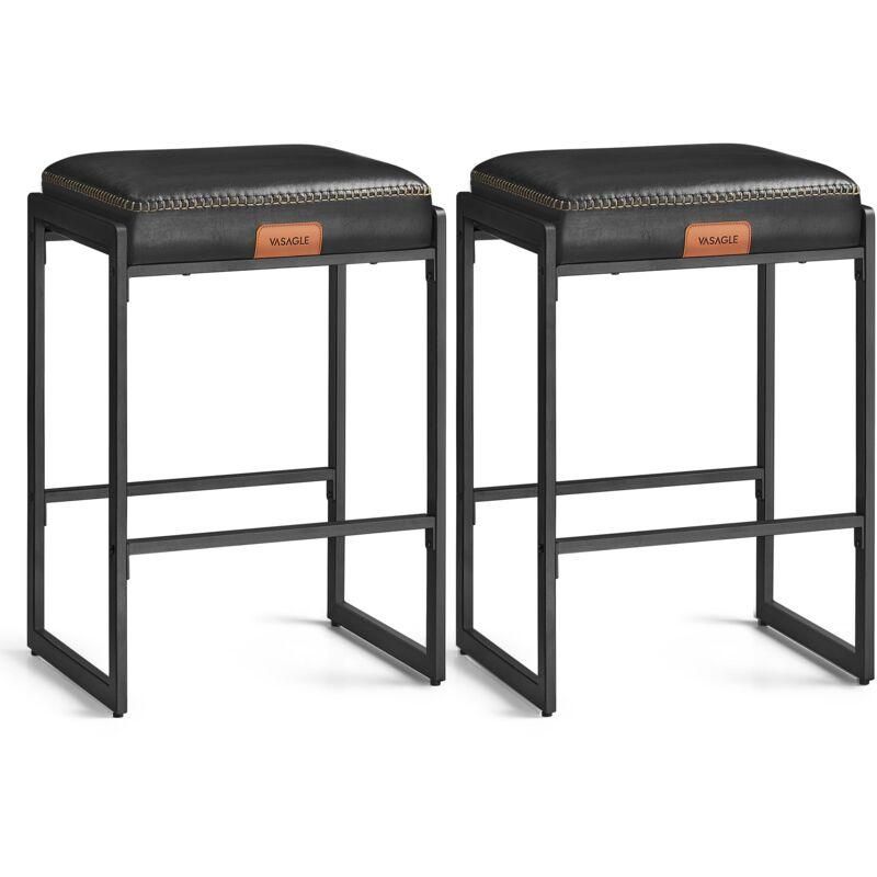 Sgabelli Montaggio Facile Sgabelli Da Bar VASAGLE Alti 65 Cm