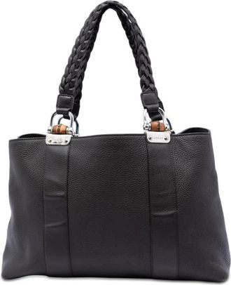 Gucci Pre-owned Gucci Medium Calfskin Bamboo Libeccio Tote Ladies 4WU9PSREUFKLBDSZ