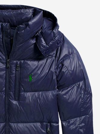 Polo Ralph Lauren Nylon Padded Down Jacket - Navy