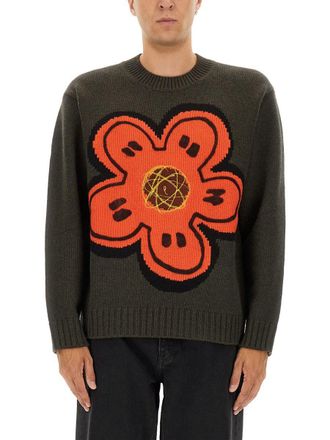 Kenzo Sweater With Boke Flower