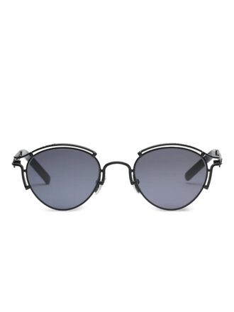 Jean Paul Gaultier pilot-frame sunglasses - Black