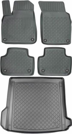 OEM Audi Q8 Suv Desde Julio De 2018. Juego De Alfombrillas Para Coche Y Maletero