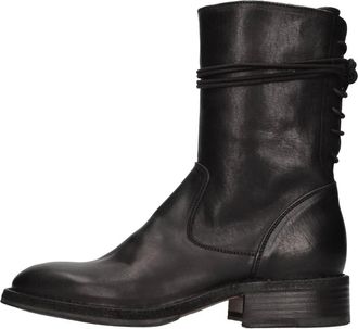 Fiorentini + Baker Laarzen Zwart - Dames - Veterlaarzen - Zwart - 37 1/2 EU - Leer - Schoenen