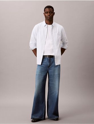 Calvin Klein Jeans Calvin Klein Mens Extreme Baggy Lightweight Jeans - Blue - 29W x 30L