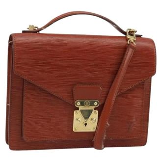 Louis Vuitton Pre-owned Handbags, female, Brown, Size: ONE SIZE Pre-owned Epi Hand Bag