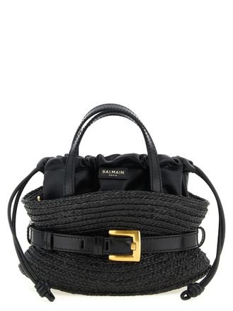 Balmain Black Shuffle Mini Tote
