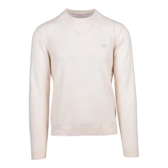 Sun 68 Heren, Truien, Beige, Maat: XL Wol