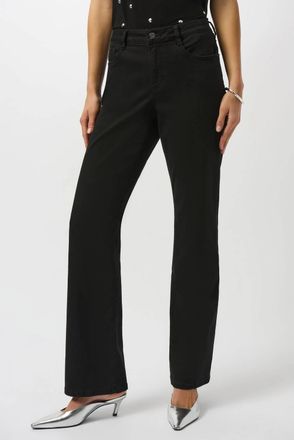Joseph Ribkoff Brooke Classic Bootcut Stretch Jeans In Black