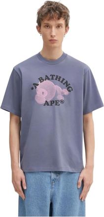 A Bathing Ape A Bathing Ape, Hombre, Camisetas, Gris, Talla: L