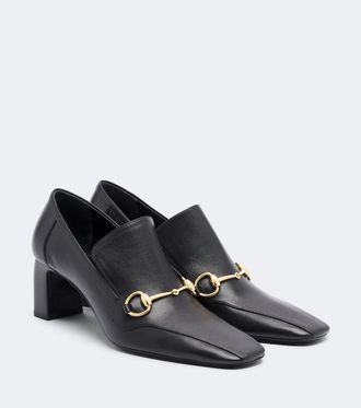 Gucci Salones Galleria de piel con Horsebit